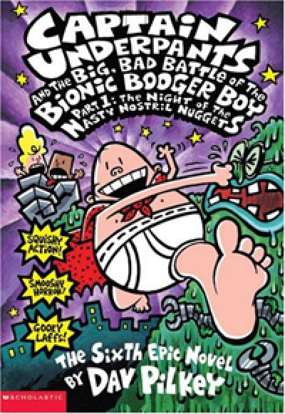 Captain Underpants and the Big, Bad Battle of the Bionic Part1 / Book