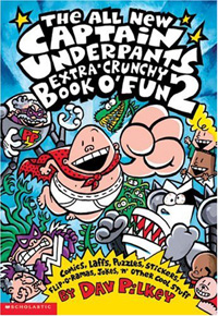 Captain Underpants Extra-Crunchy Book O Fun2 / Book