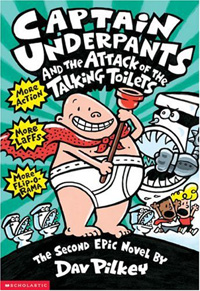 Captain Underpants and the Attack of the Talking Toilets / Book
