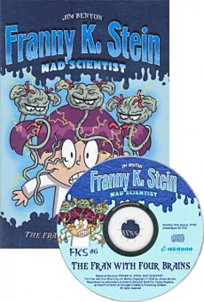 Franny K. Stein 6 The Fran with Four Brains (Book + CD)