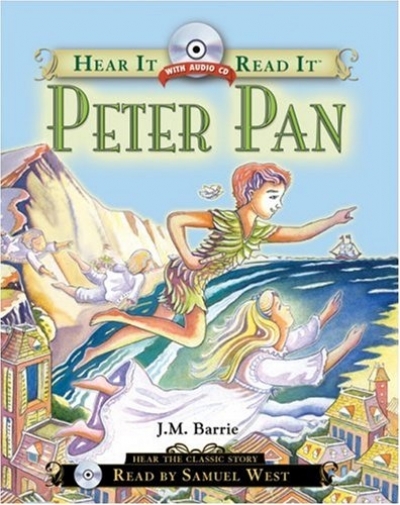 Hear It Read It / Peter Pan (Hardcover 1권 + CD 1장)
