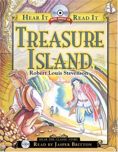 Hear It Read It / Treasure Island (Hardcover 1권 + CD 1장)