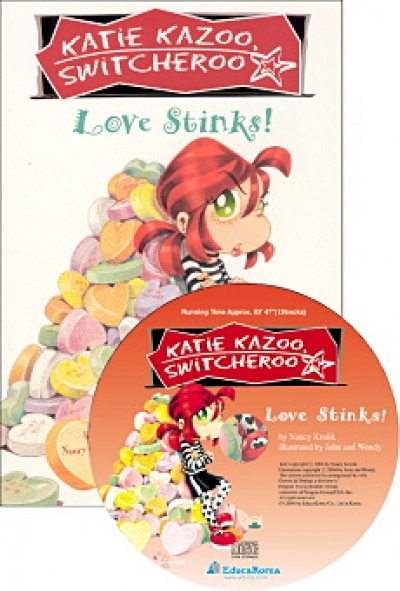 Katie Kazoo, Switcheroo #15. Love Stinks! (책 + 오디오시디)