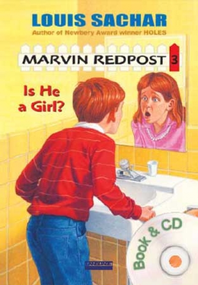Marvin Redpost #3:Is He a Girl? (Book+CD)