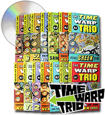 The Time Warp Trio 1－14 (책 + 오디오시디) 풀세트 + 단어장