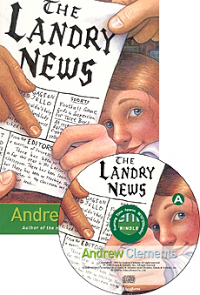 Andrew Clements / The Landry News (책 1권 + 오디오시디)