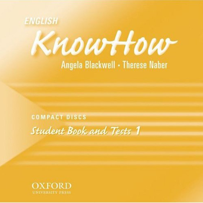 English KnowHow 1 [Audio CD] / isbn 9780194536936