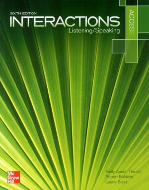 Interactions Listening / Speaking Access / Student Book with CD Sixth Edition