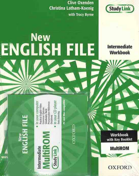 New English File / Intermediate Workbook (Pack-Answer Booklet & Multi-ROM) / isbn 9780194518062