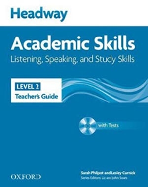 Headway Academic Skills Listening, Speaking and Study Skills 2 Teacher Book isbn 9780194741668