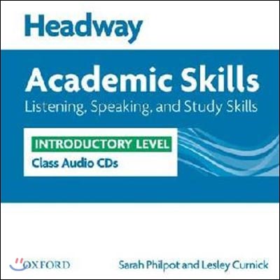 Headway Academic Skills Listening, Speaking and Study Skills Intro Audio CD isbn 9780194741897