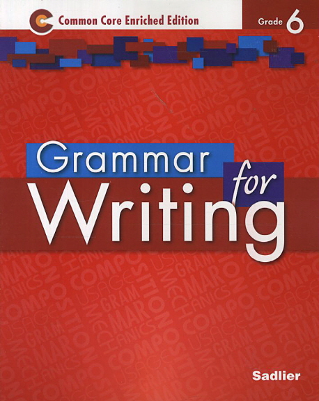 Grammar for Writing Grade 6 / Student Book / isbn 9781421711164