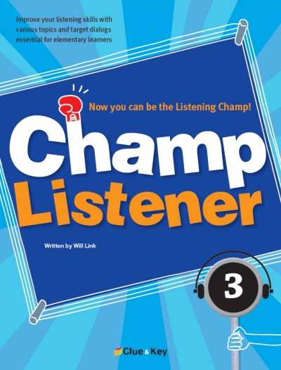 Champ Listener / Student Book 3 (Student Book 1권 + Workbook 1권 + MP3 CD 1장)