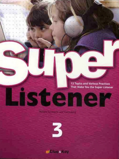 Super Listener / Student Book 3 (Student Book 1권 + Workbook 1권 + Audio CD 1장)
