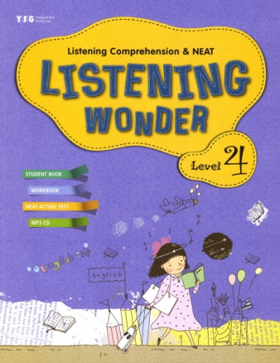 Listening Wonder / Listing Comprehension NEAT : Level 4 (Student Book 1권 + Workbook 1권 + Neat Actual Test + MP3 CD 1장)