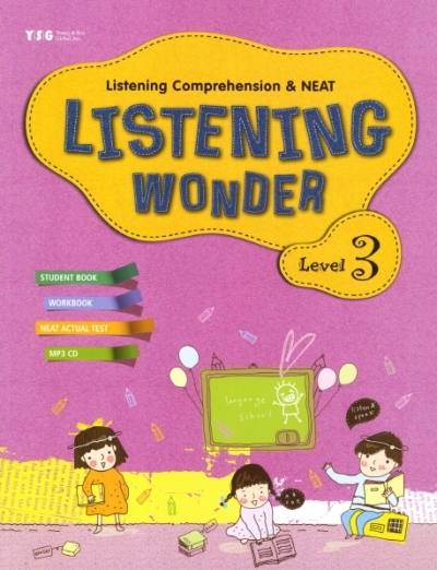 Listening Wonder / Listing Comprehension NEAT : Level 3 (Student Book 1권 + Workbook 1권 + Neat Actual Test + MP3 CD 1장)