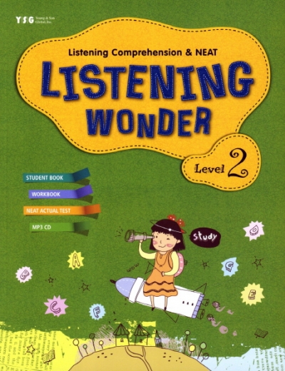 Listening Wonder / Listing Comprehension NEAT : Level 2 (Student Book 1권 + Workbook 1권 + Neat Actual Test + MP3 CD 1장)