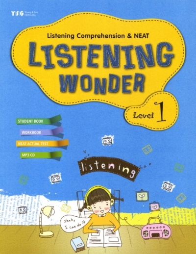 Listening Wonder / Listing Comprehension NEAT : Level 1 (Student Book 1권 + Workbook 1권 + Neat Actual Test + MP3 CD 1장)