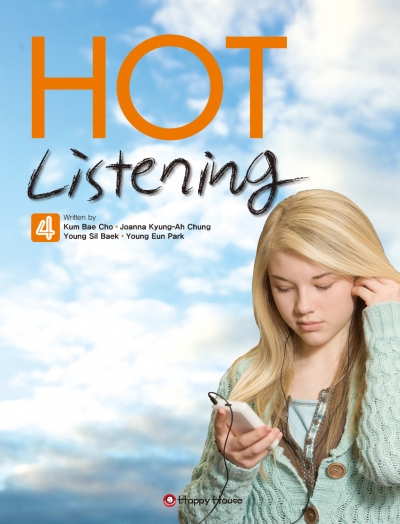 HOT Listening 4 (Test & Dictation Book1권+Answer Key&Script Book1권+CD6장) / isbn 9788956555973