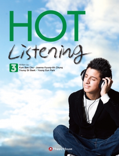 HOT Listening 3 (Test & Dictation Book1권+Answer Key&Script Book1권+CD4장) / isbn 9788956555966