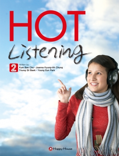 HOT Listening 2 (Test & Dictation Book1권+Answer Key&Script Book1권+CD2장) / isbn 9788956555959