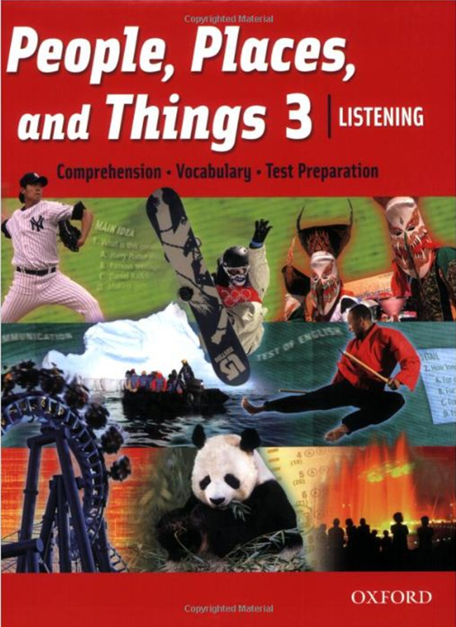 People, Places and Things Listening 3 Student Book / isbn 9780194743525