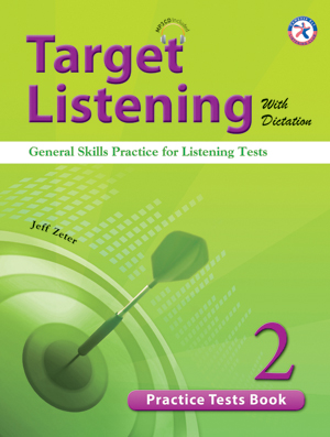 Target Listening with Dictation / Practice Tests Book 2 (MP3 CD포함) / isbn 9781599665009