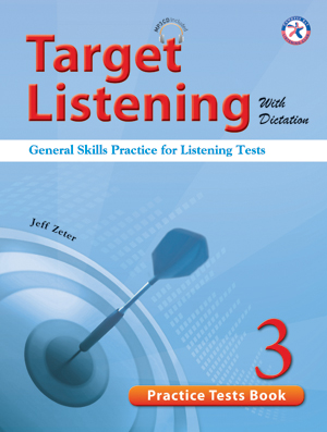 Target Listening with Dictation / Practice Tests Book 3 (MP3 CD포함) / isbn 9781599665016