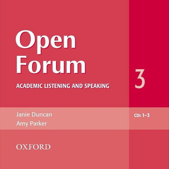 Open Forum 3 [Audio CD] / isbn 9780194361149