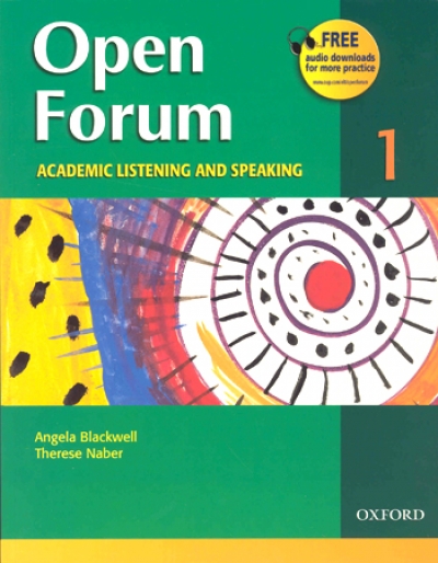 Open Forum 1 [S/B (Academic Listening & Speaking)] / isbn 9780194361095