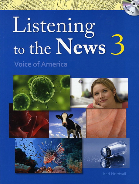 Listening to the News 3 : Voice of America (Student Book with MP3 CD) / isbn 9781599662152