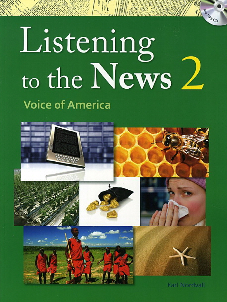 Listening to the News 2 : Voice of America (Student Book with MP3 CD) / isbn 9781599662121