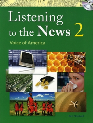 Listening to the News 2 : Voice of America (Student Book with MP3 CD) / isbn 9781599662121
