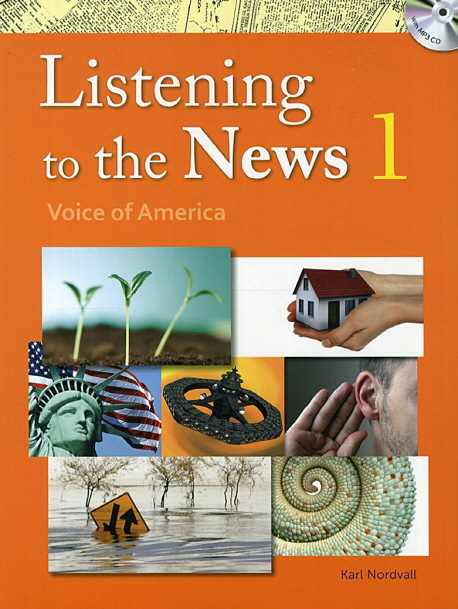 Listening to the News 1 : Voice of America (Student Book with MP3 CD) / isbn 9781599662091