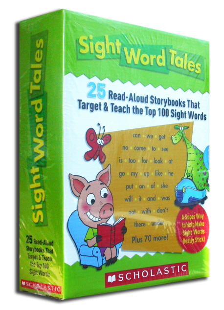 Scholastic SIGHT WORD TALES Book SET isbn 9780545016421
