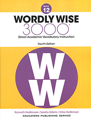 Wordly Wise 3000 4th Edition Book 12 isbn 9780838877128