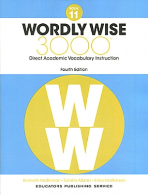 Wordly Wise 3000 4th Edition Book 11 isbn 9780838877111