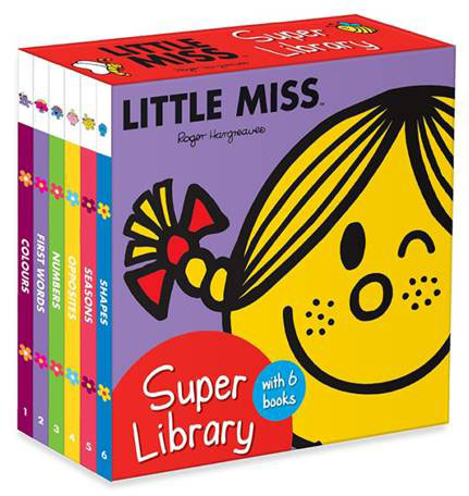 Little Miss: Super Library Set (6 Board Books) / isbn 9780603571763
