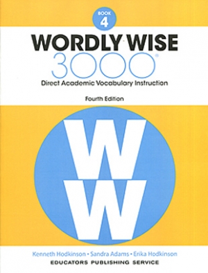 Wordly Wise 3000 4th Edition Book 4 isbn 9780838877043
