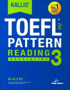 KALLIS' TOEFL Reading 3 isbn 9780998482521