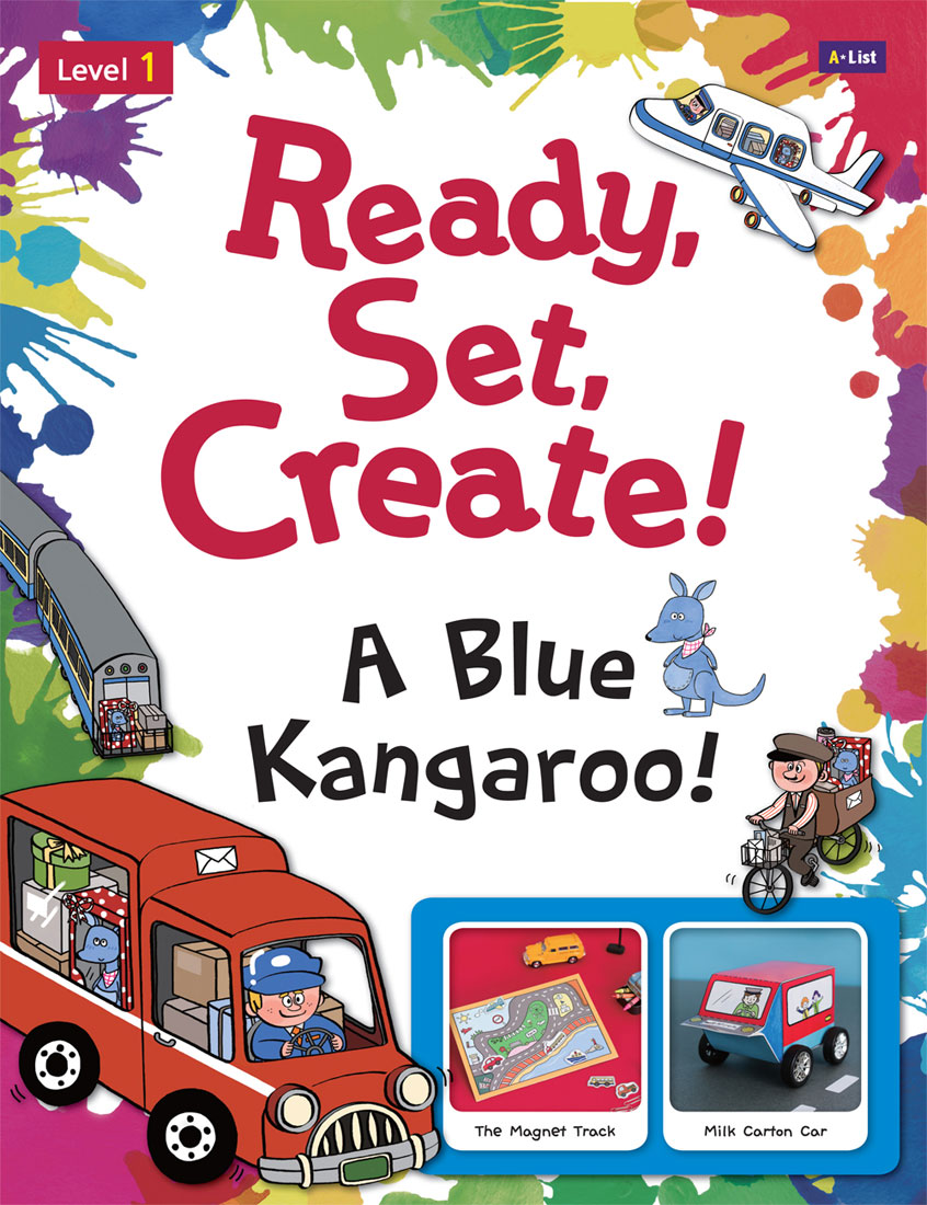 Ready, Set, Create! 1 A Blue Kangaroo! Studentbook with Multi CD / isbn 9791155098004