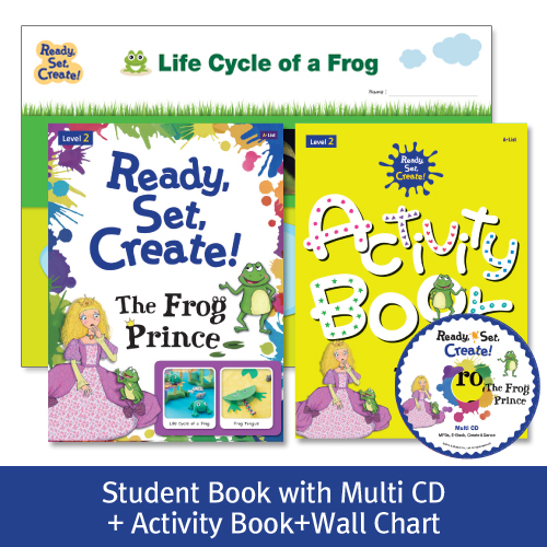 오체영 Ready, Set, Create! 2 The Frog Prince Pack (SB+CD+AB+Chart) isbn 9791155093542