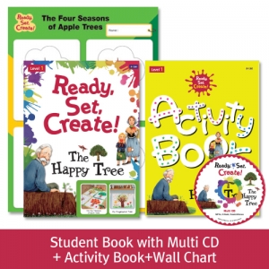 Ready, Set, Create! 1 The Happy Tree Pack (SB+CD+AB+Chart) isbn 9791155093504