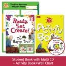 오체영 Ready, Set, Create! 1 The Happy Tree Pack (SB+CD+AB+Chart) isbn 9791155093504