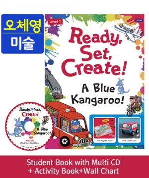 오체영 Ready, Set, Create! 1 A Blue Kangaroo! Pack (SB+CD+AB+Chart) isbn 9791155098066