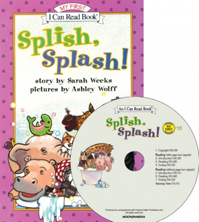 I Can Read Books My First-15 Splish, Splash! (Book 1권 + CD 1장)
