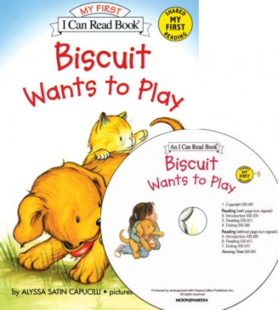 I Can Read Books My First-05 Biscuit Wants to Play (Book 1권 + CD 1장)