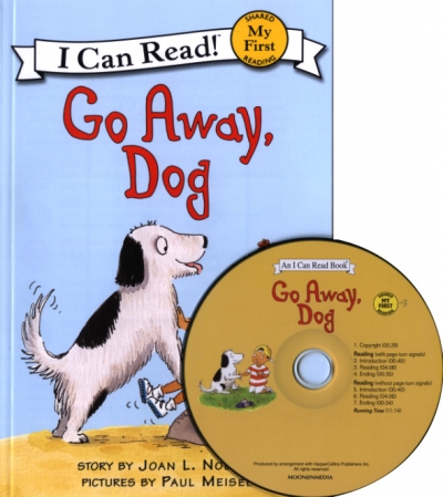 I Can Read Books My First-09 Go Away, Dog (Book 1권 + CD 1장)