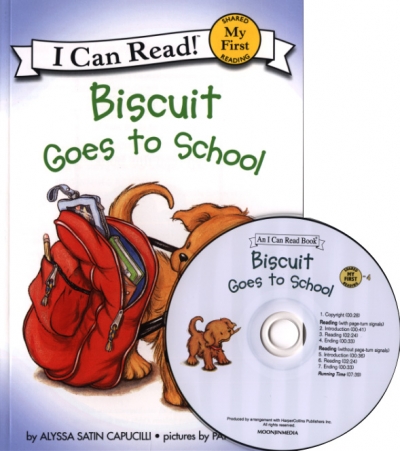 I Can Read Books My First-04 Biscuit Goes to School (Book 1권 + CD 1장)