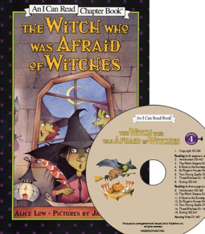 I Can Read Books 4-06 The Witch Who Was Afraid of Wi (Book 1권 + CD 1장)